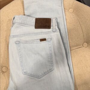 Joe's Jeans Sky Blue Denim Brixton Model